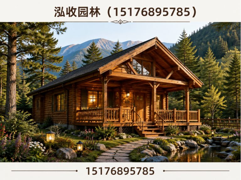 吴忠防腐木凉亭展示图